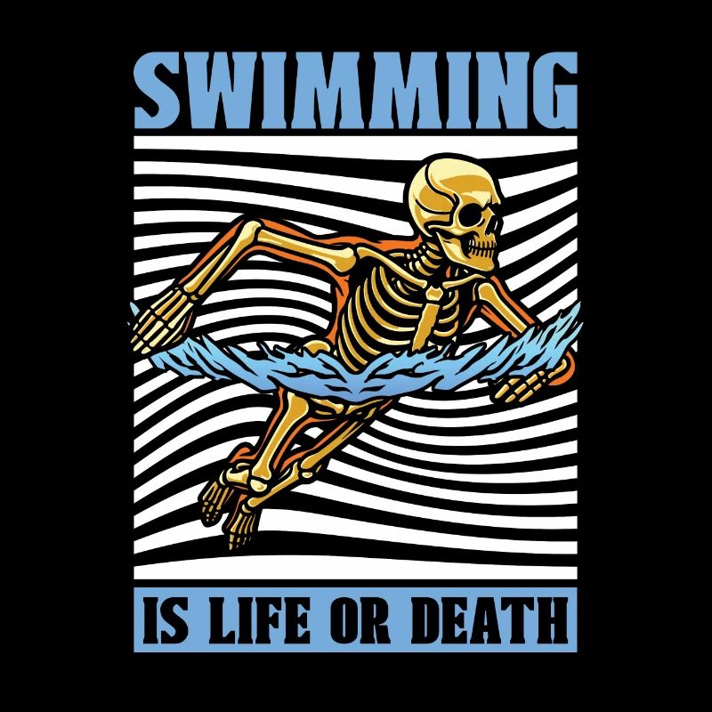 Flotteur de natation Skeleton