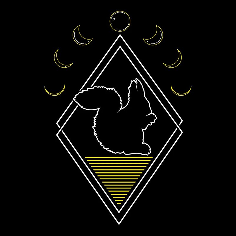 Eichhörnchen Abstrakt Moon Phases