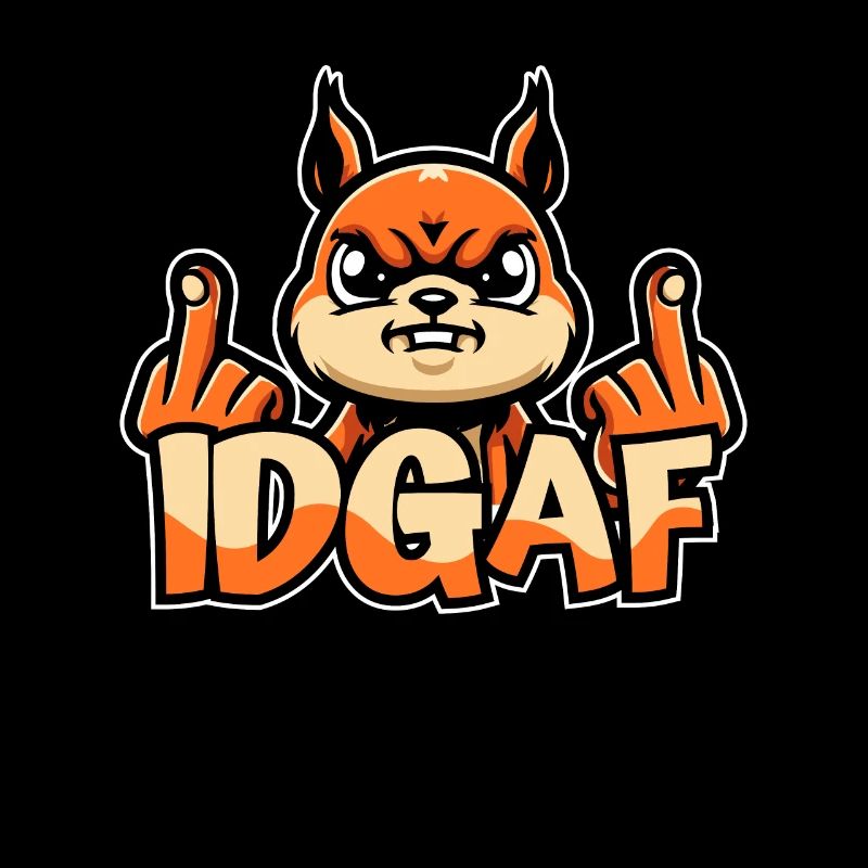 Eichhörnchen Idgaf