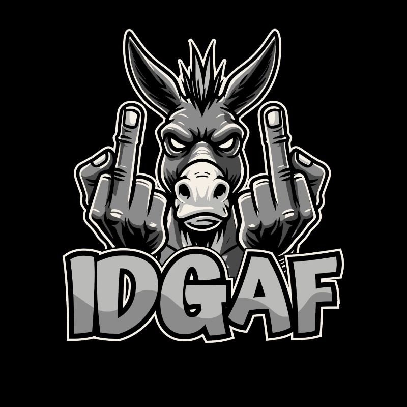 Muli Esel Idgaf