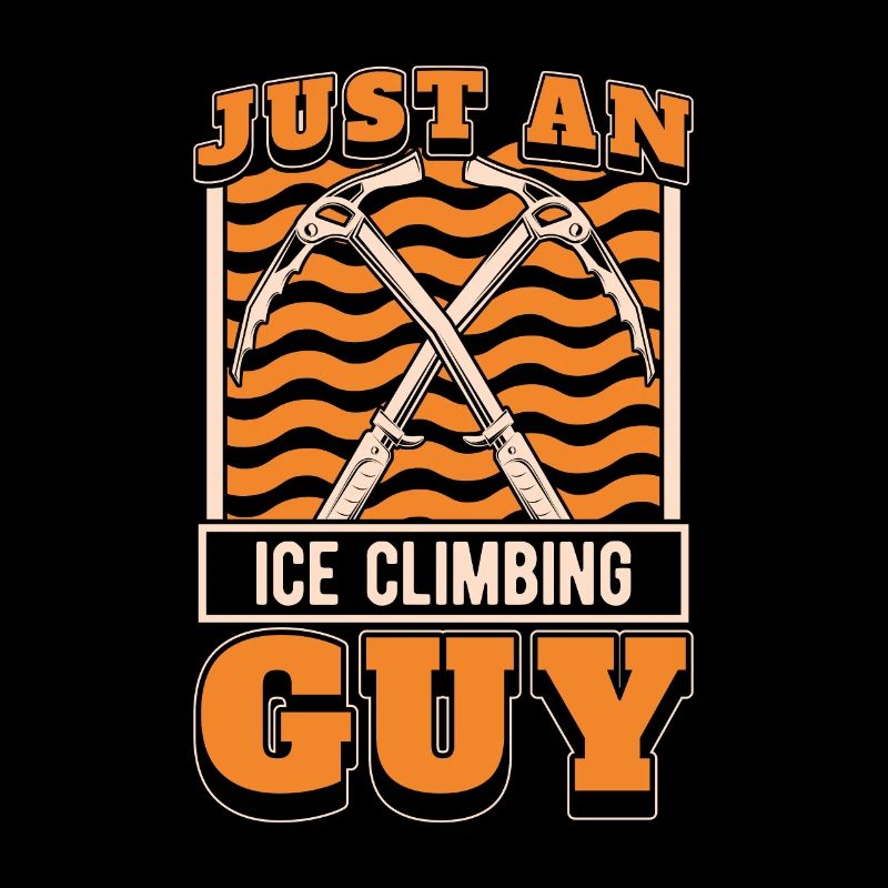 Eisklettern Just An Ice Climbing Guy