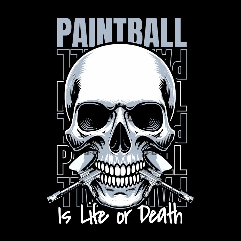 Crâne de paintball