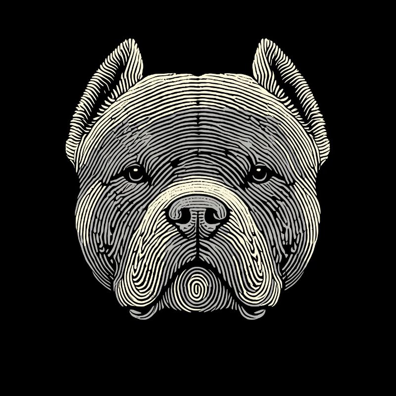 Empreinte digitale d’American Bully