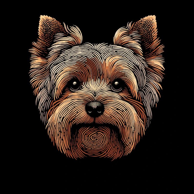 Empreinte digitale du Yorkshire Terrier