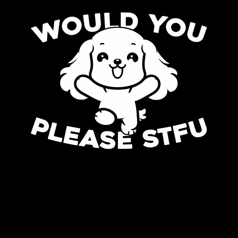 Cocker Spaniel Stfu Would You Please Shut Up