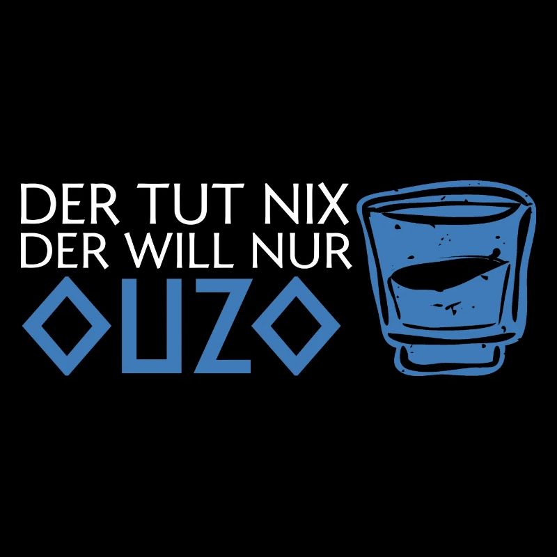 Ouzo Alkohol Ouzo Trinker Geschenk
