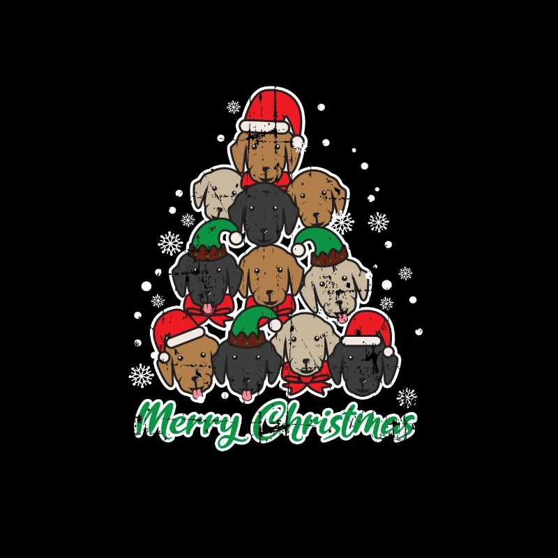 Arbre de Noël Doberman