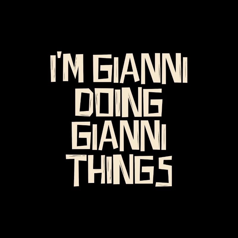 I'm Gianni doing Gianni things