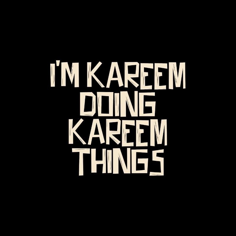 I'm Kareem doing Kareem things
