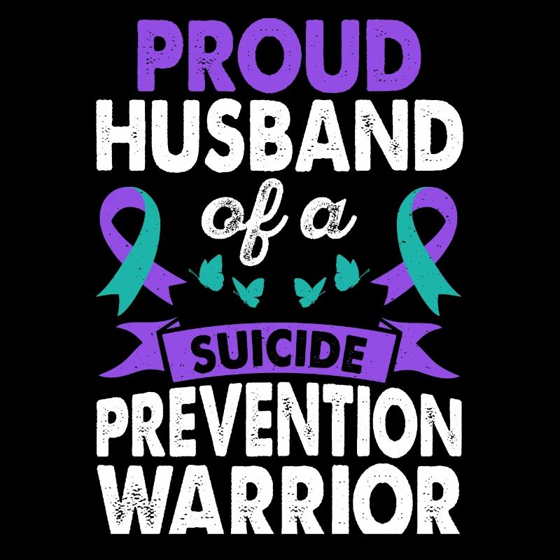 Ehemann Von Suicide Prevention Warrior Awareness