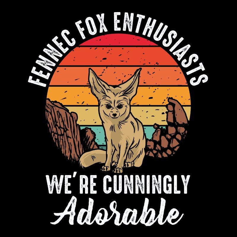 Fennek-füchse: cunningly lovable