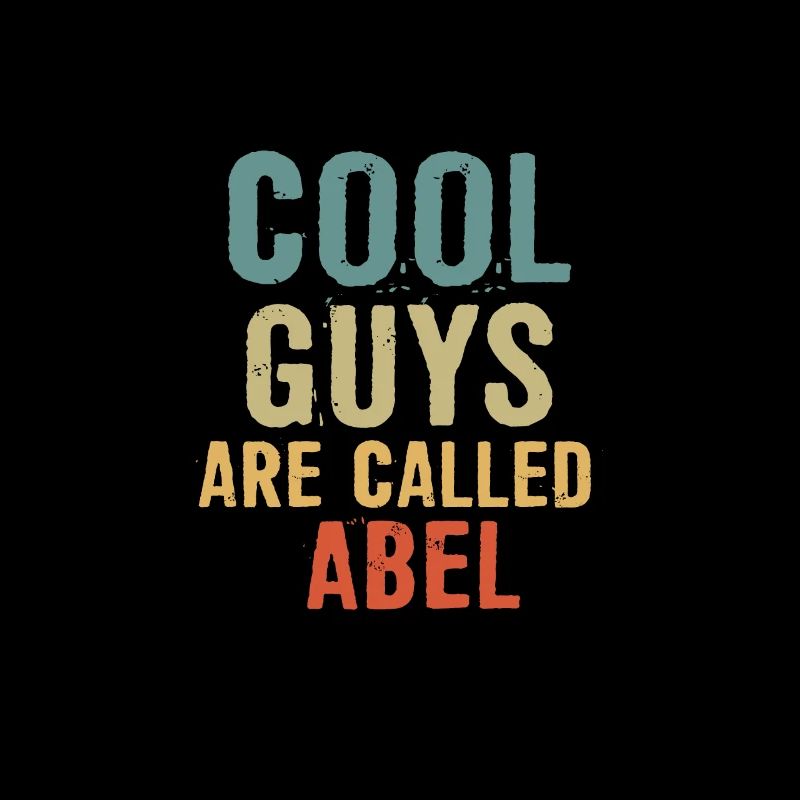 Les mecs cool s’appellent abel