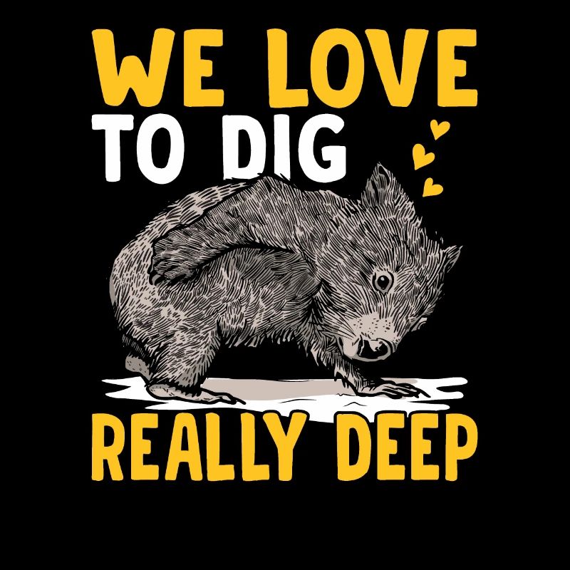 Dig Really Deep Wombat Australian Animals