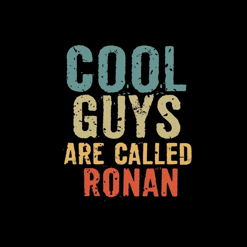 Les gars cool s’appellent Ronan