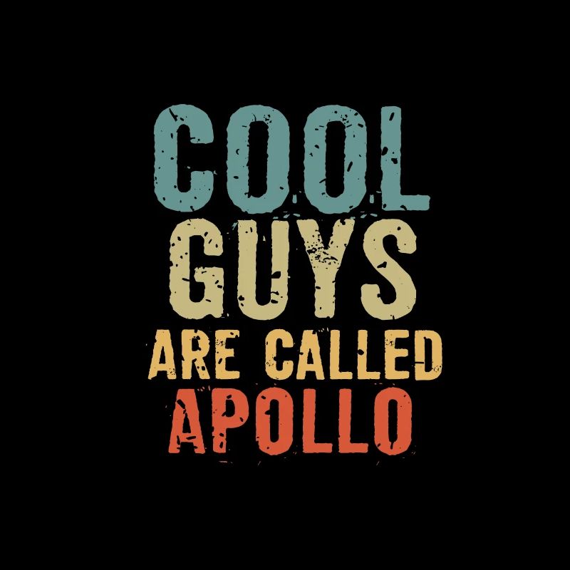 Cool guys are called apollo