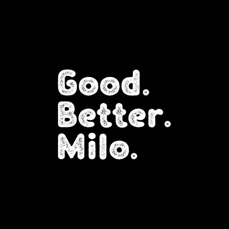 Good better Milo