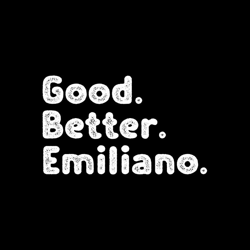 Good better Emiliano