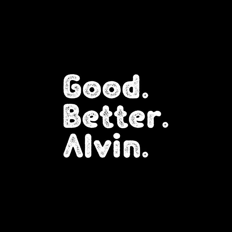 Good better Alvin