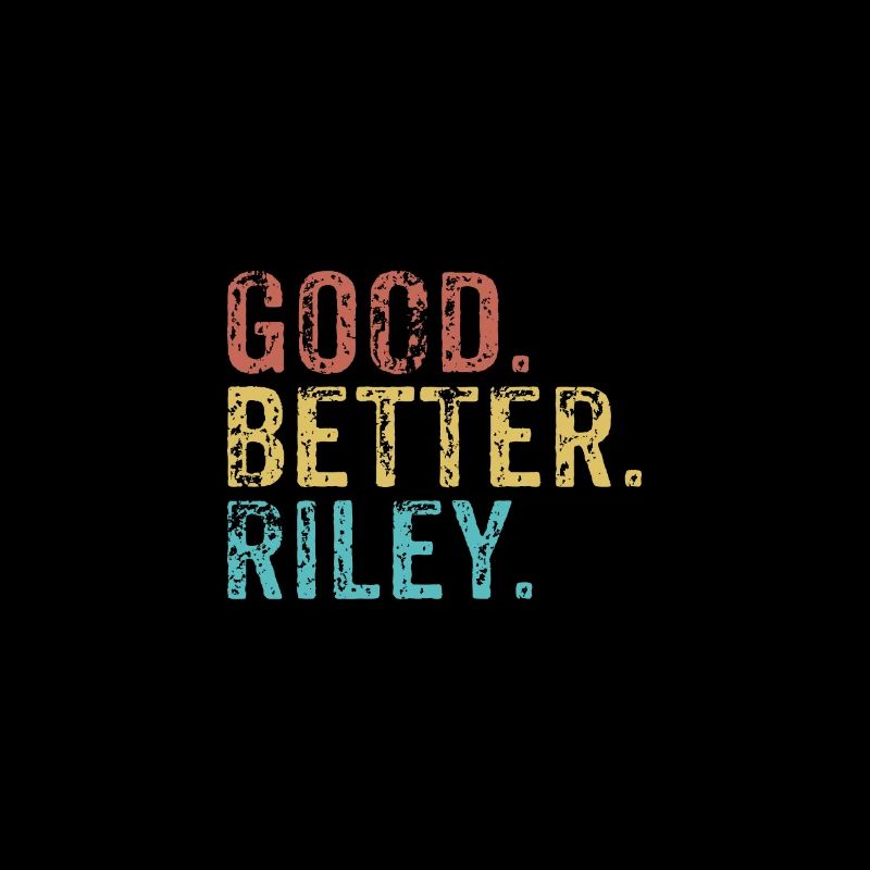 Cool guys are called riley