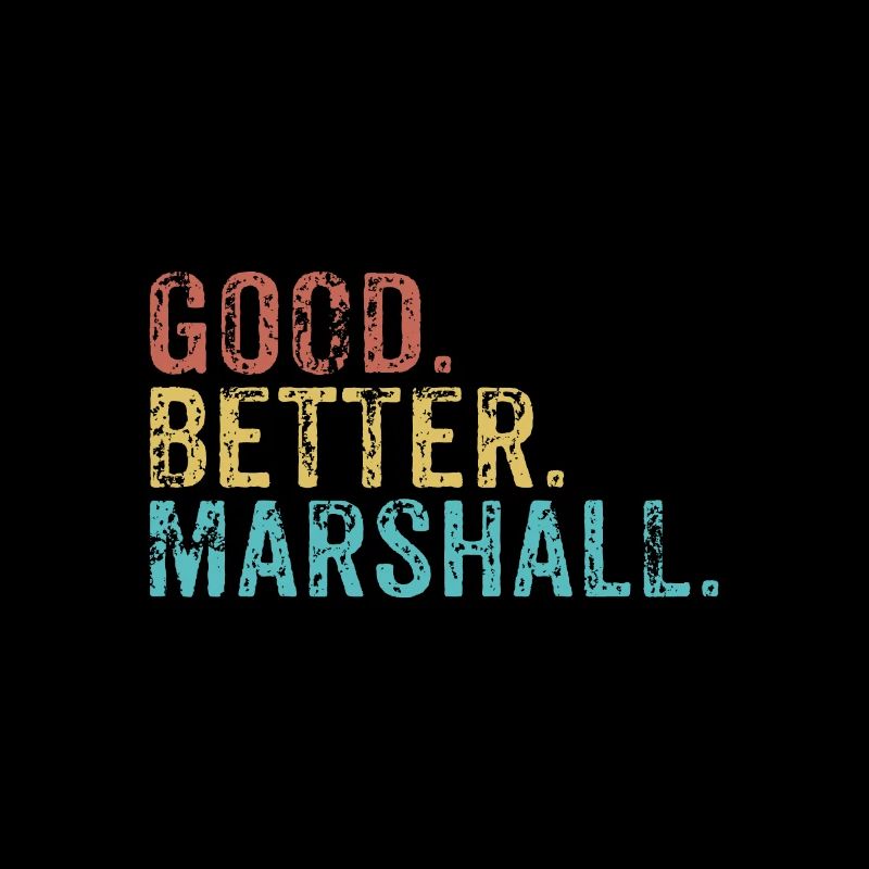 Les gars cool s’appellent marshall