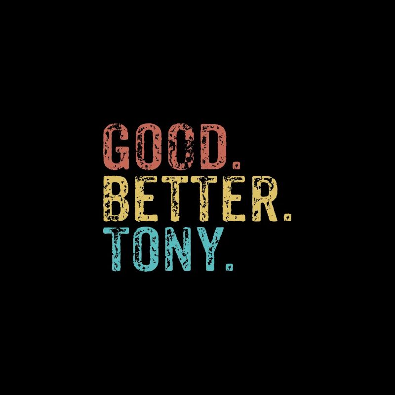 Cool guys are called tony
