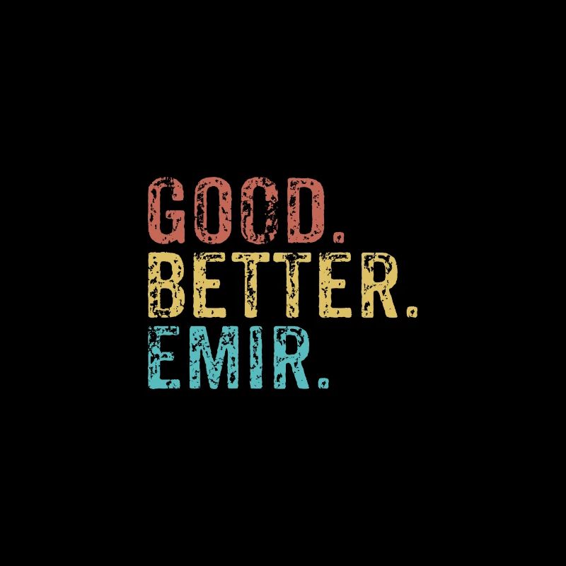 Cool guys are called emir
