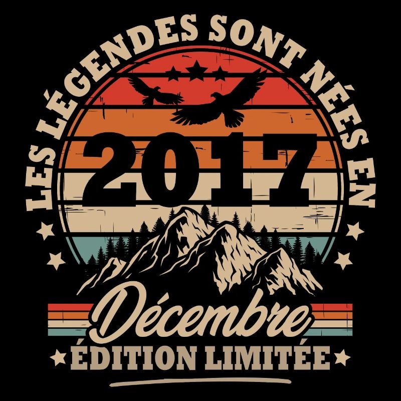 Geburtstagsgeschenk geboren im Dezember 2017