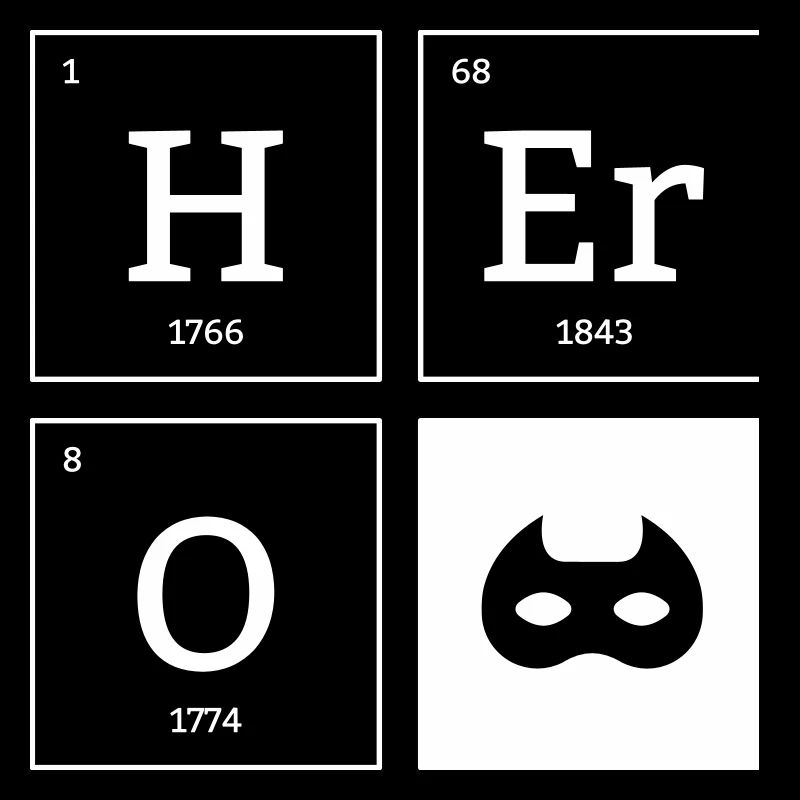 HERO Maske Superheld Elemente Geschenk