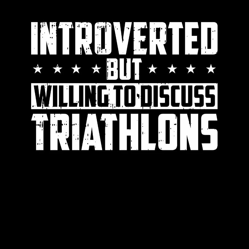 Triathlon Triathlet Introvertierte