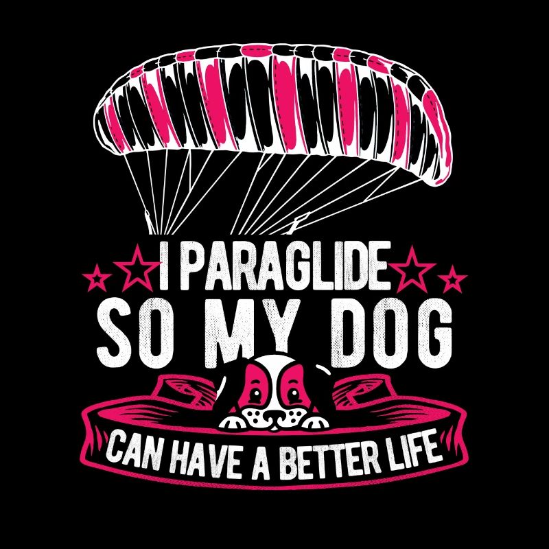Paragleiter Paragleiten Hund