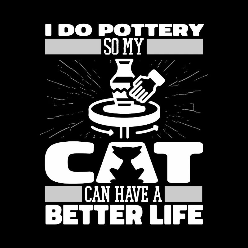 Chat de poterie