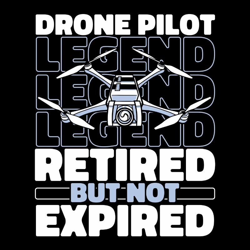 Drone Quadcopter retiré