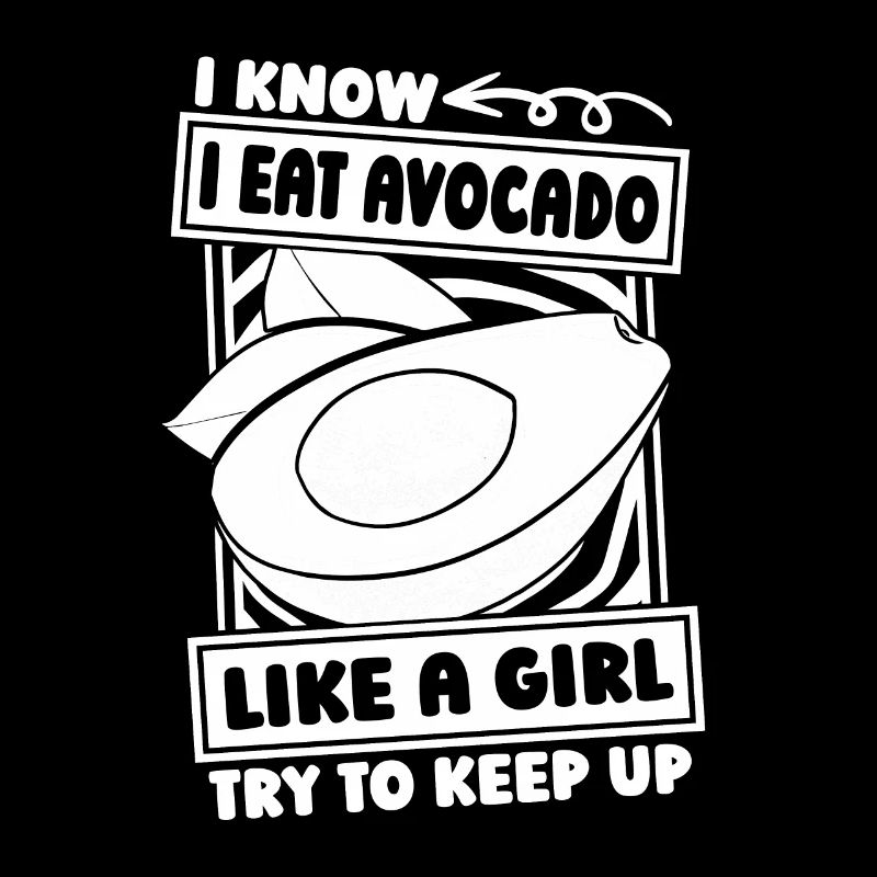 Avocado Mädchen