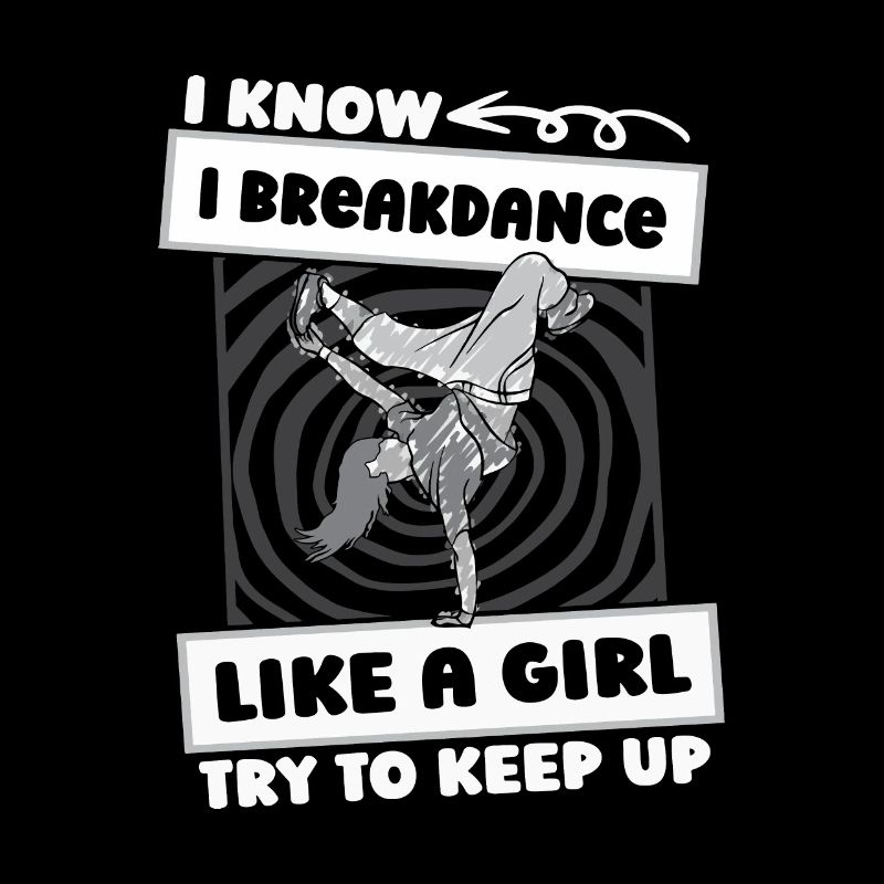 Breakdance Breakdancer Breakdancing Mädchen
