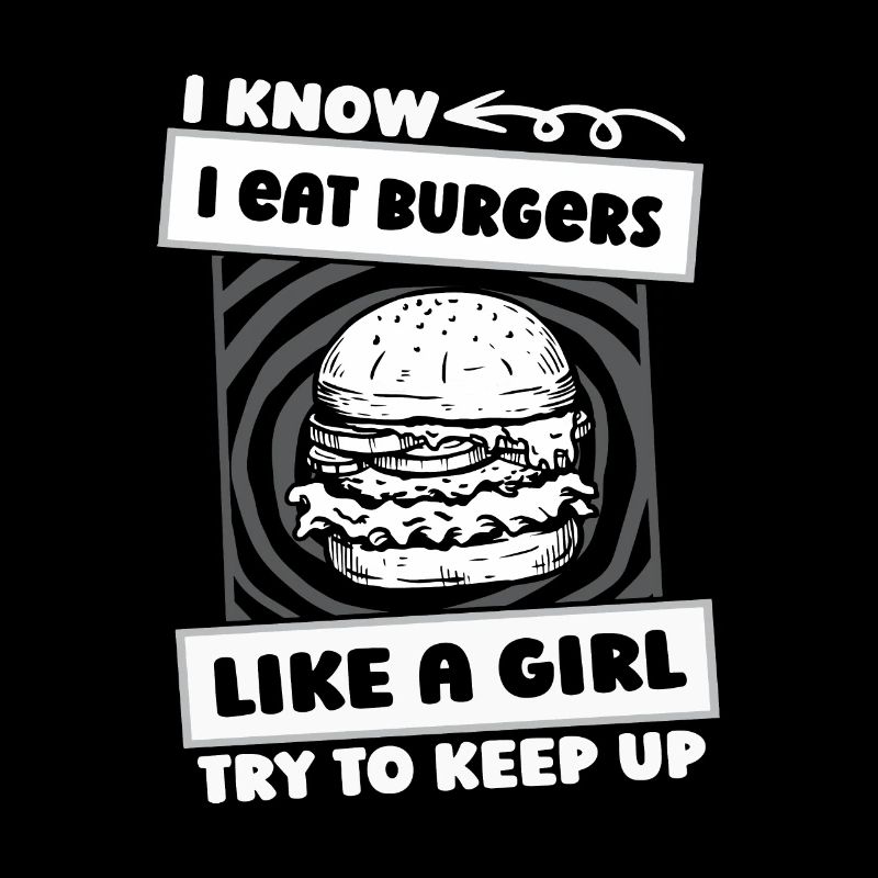 Burger Hamburger Mädchen