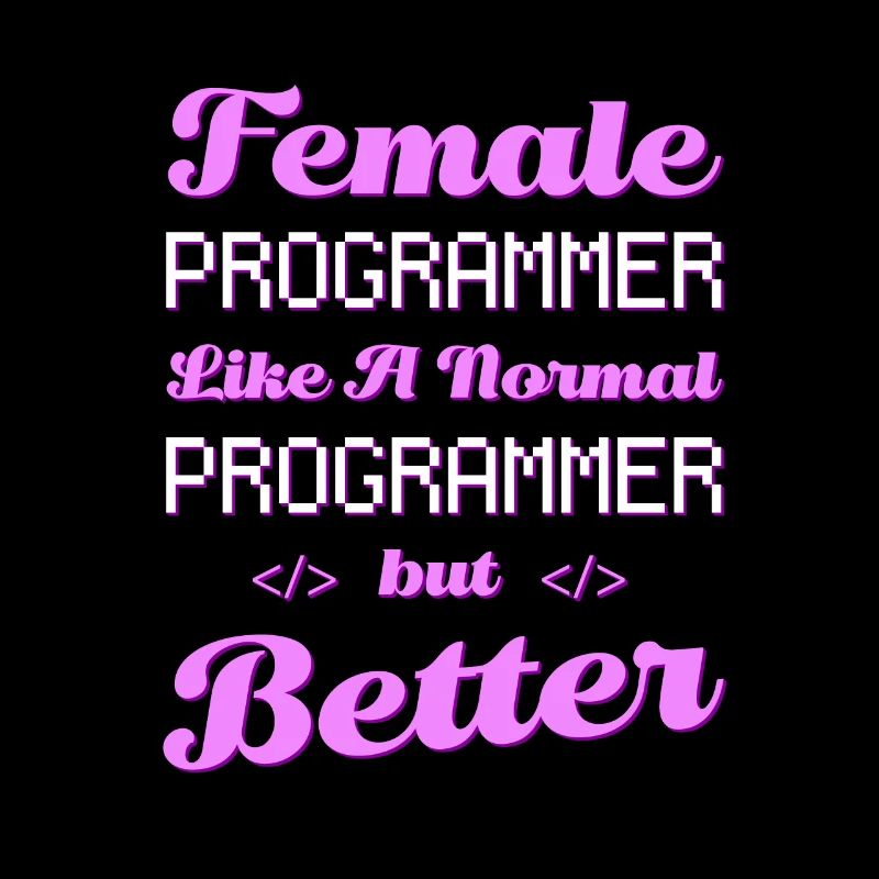 Développeur Coder Programmeur Femme