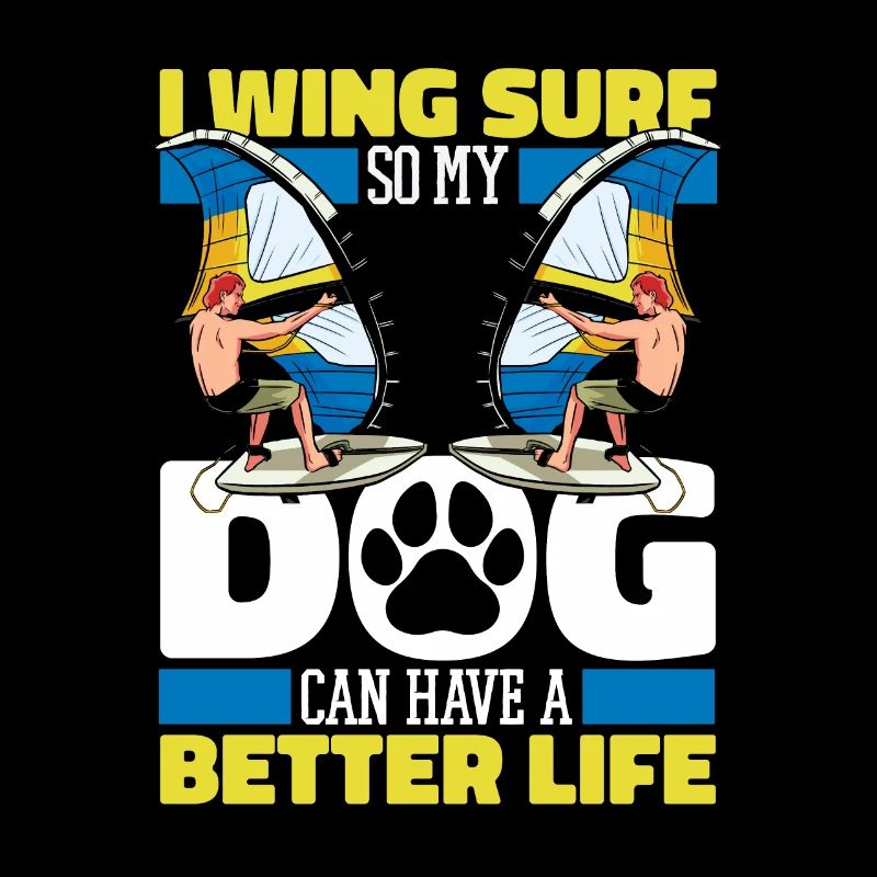 Wing Surf Wing Foil Dog