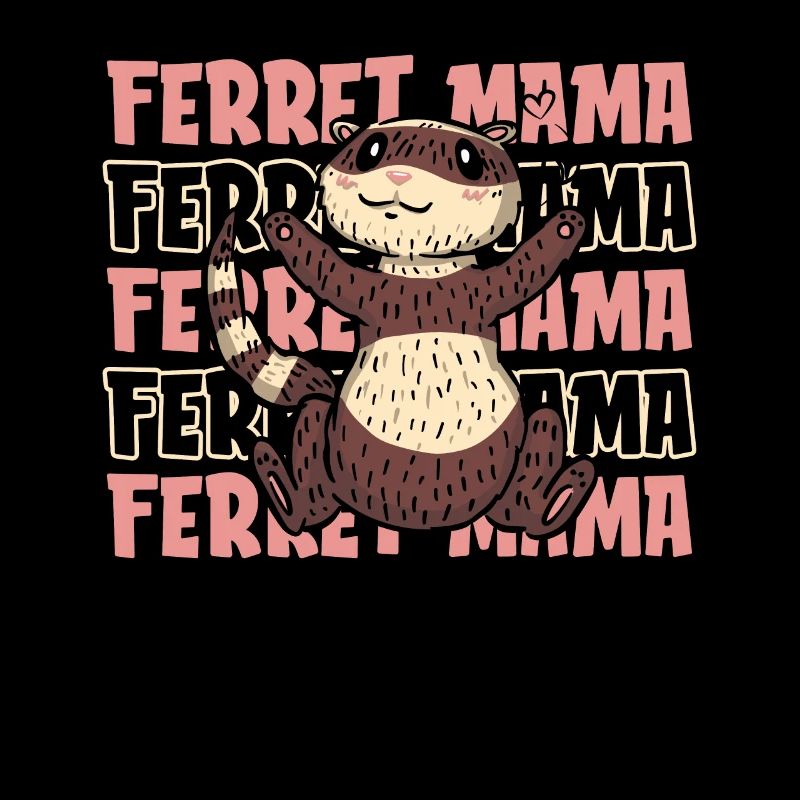 Frettchen Iltis Mutter
