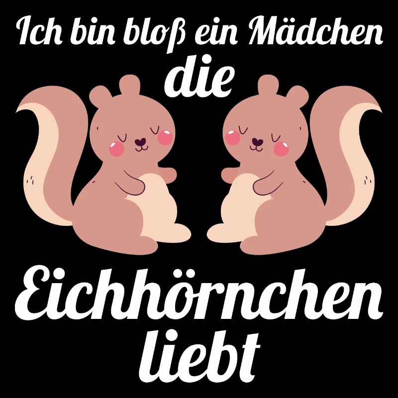 Eichhörnchen Mädchen Nagetier Geschenk