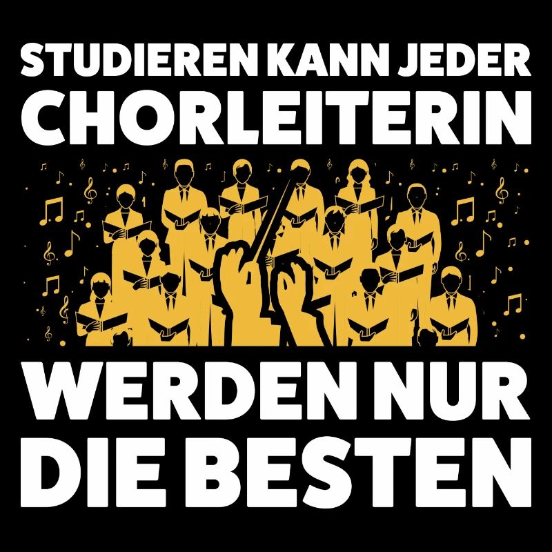 Chorleiterin Beruf Chorleitung Geschenk