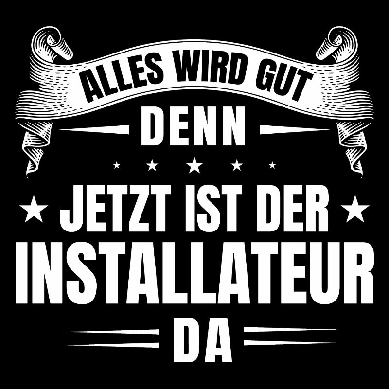 Installateur Beruf Klempner Geschenk