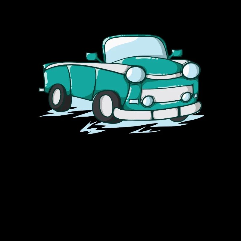 Auto Trabi als Comic