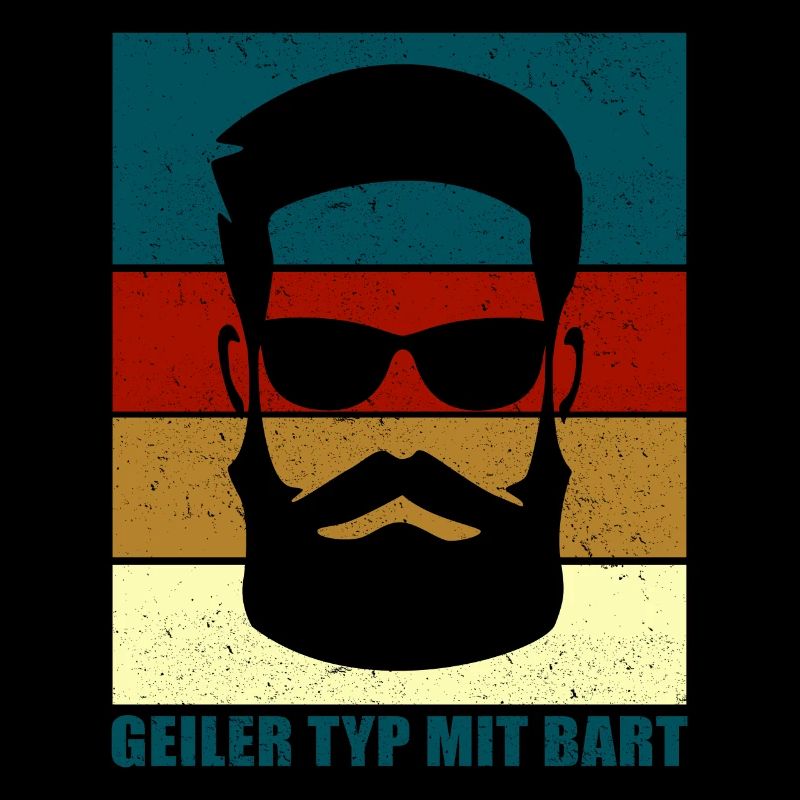 Bart Bärte Bartträger Vollbart Geschenk Hipster