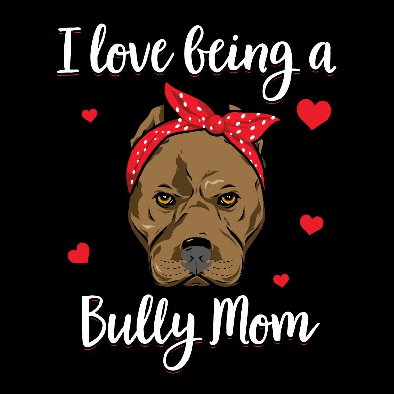 American Bully Mom Hundebesitzer Geschenk