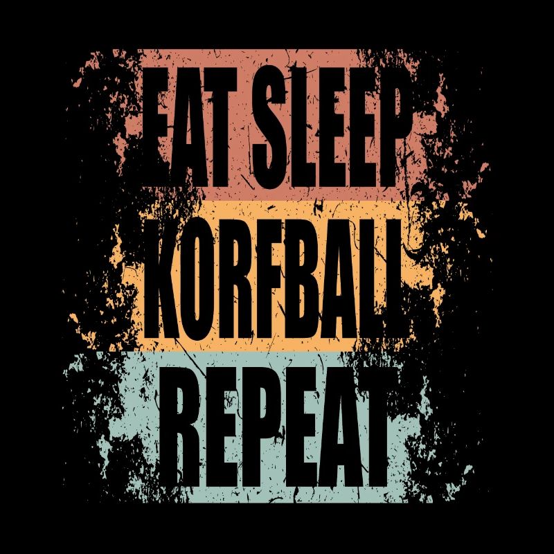 Korfball Eat Sleep Repeat