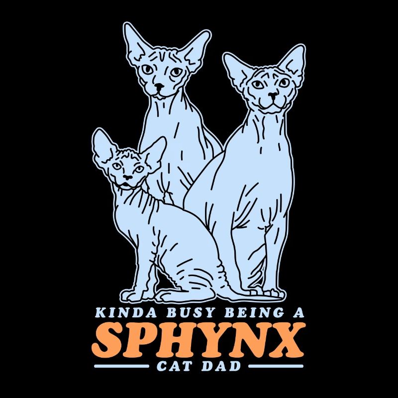 Sphynx Dad Cat Dad Cat Owner Gift