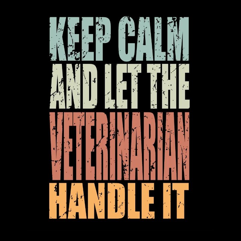 Keep Calm Tierarzt Spruch Tierarzt Geschenk