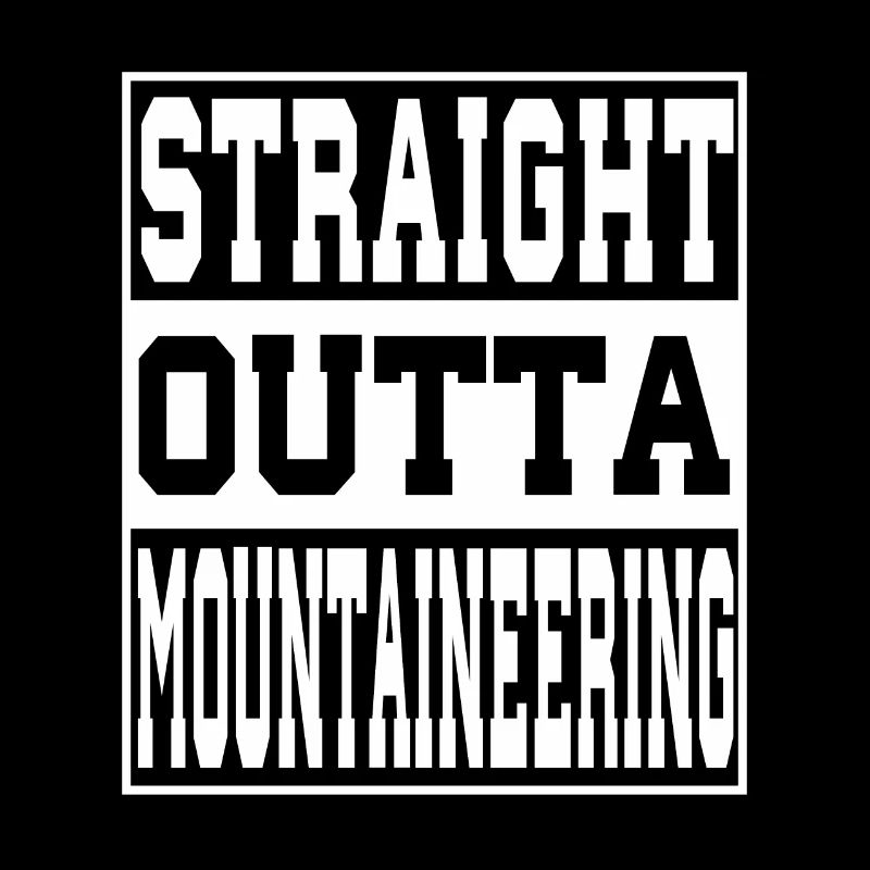 Bergsteigen Spruch lustig