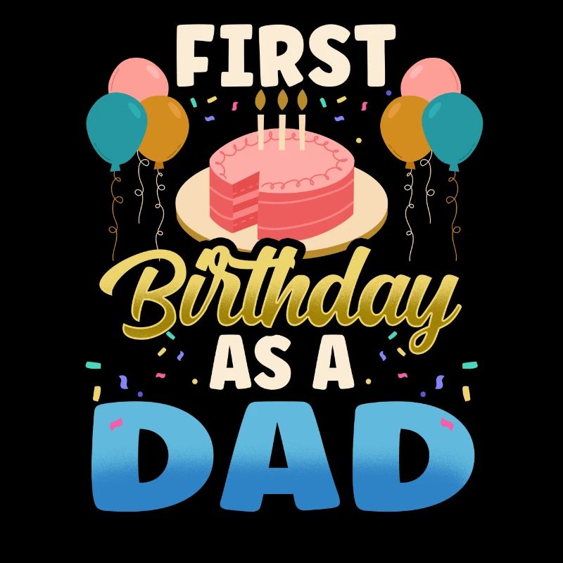 Erster Geburtstag Als Papa Papi Vater Party
