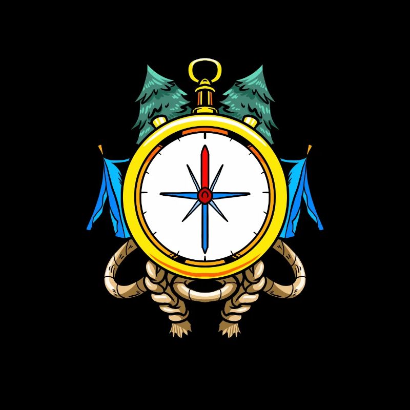 Compass Camp Campsite Camper Camping